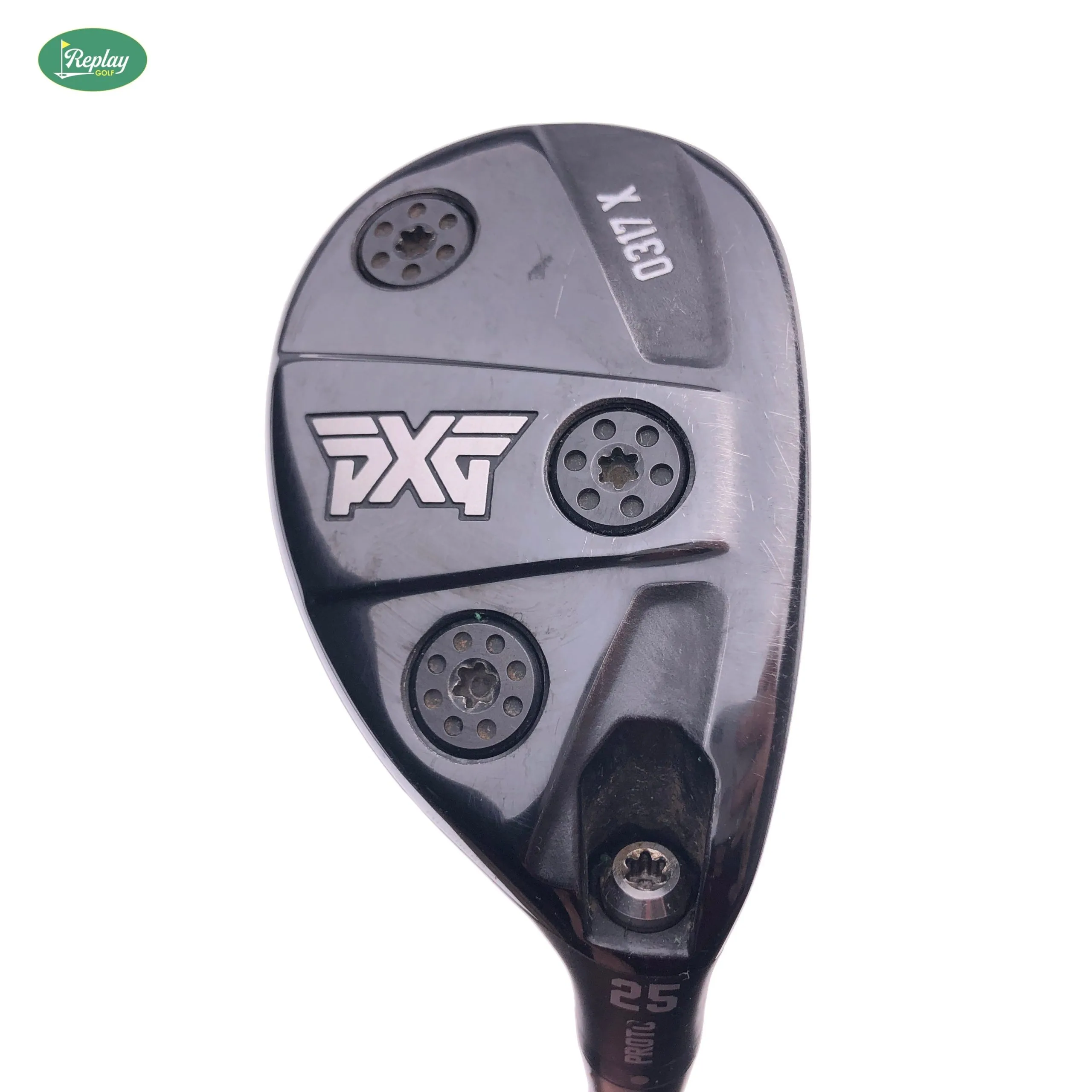 Used PXG 0317 X Proto 5 Hybrid / 25 Degrees / Tour AD DI-85 X-Stiff Flex 3 Used PXG 0317 X Proto 5 Hybrid / 25 Degrees / Tour AD DI-85 X-Stiff Flex