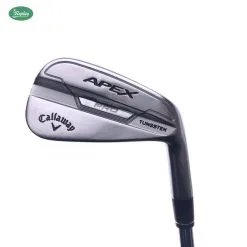 Used Callaway Apex Pro 21 5 Iron / 26 Degrees / AMT R300 Black Regular Flex