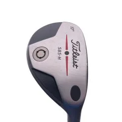 Used Titleist 585 H 2 Hybrid / 17 Degrees / Accra 70i Stiff Flex