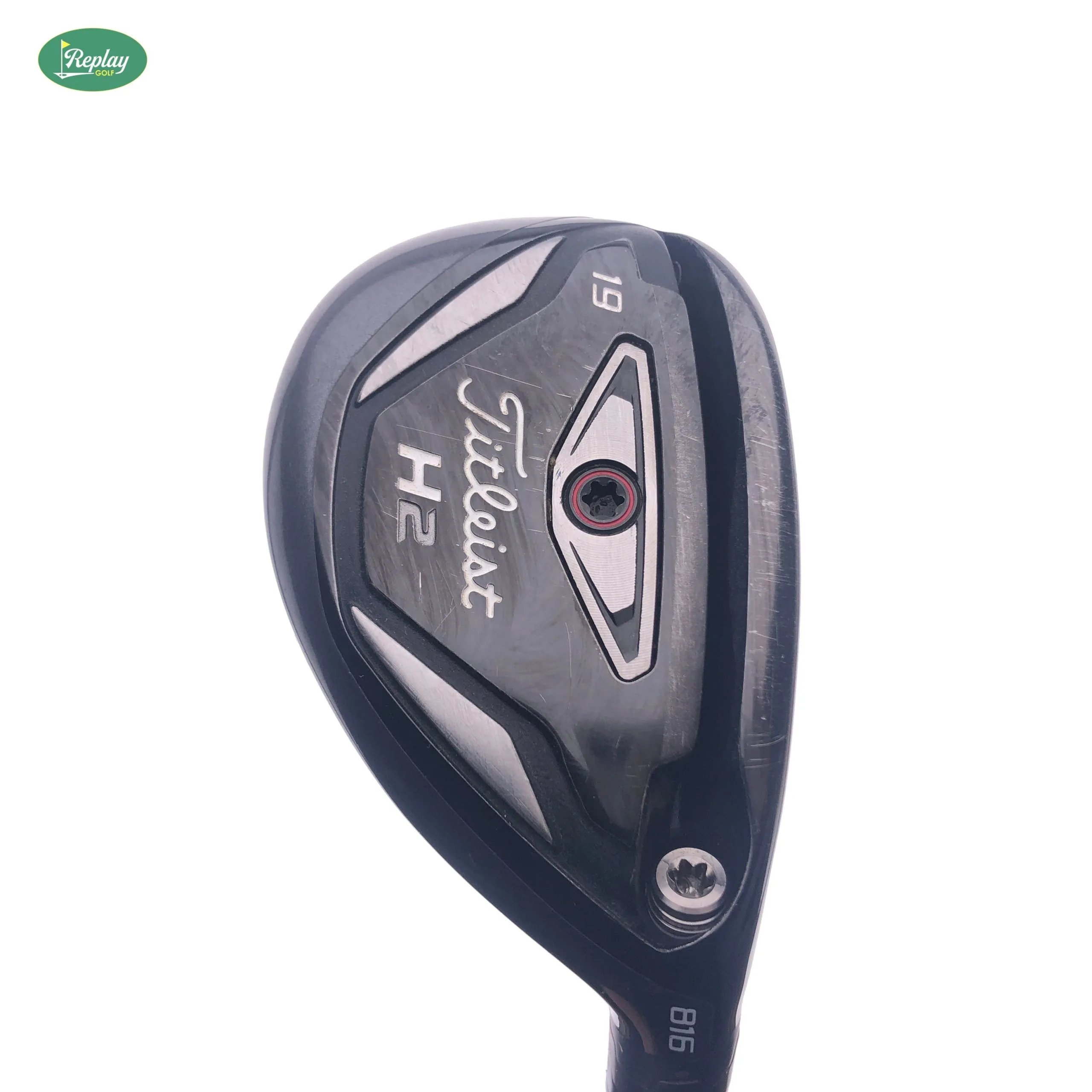 Used Titleist 816 H2 3 Hybrid / 19 Degrees / Diamana S+70 Stiff Flex 3 Used Titleist 816 H2 3 Hybrid / 19 Degrees / Diamana S+70 Stiff Flex