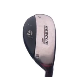 Used TaylorMade Rescue Mid 2 Hybrid / 16 Degrees / TaylorMade Stiff Flex