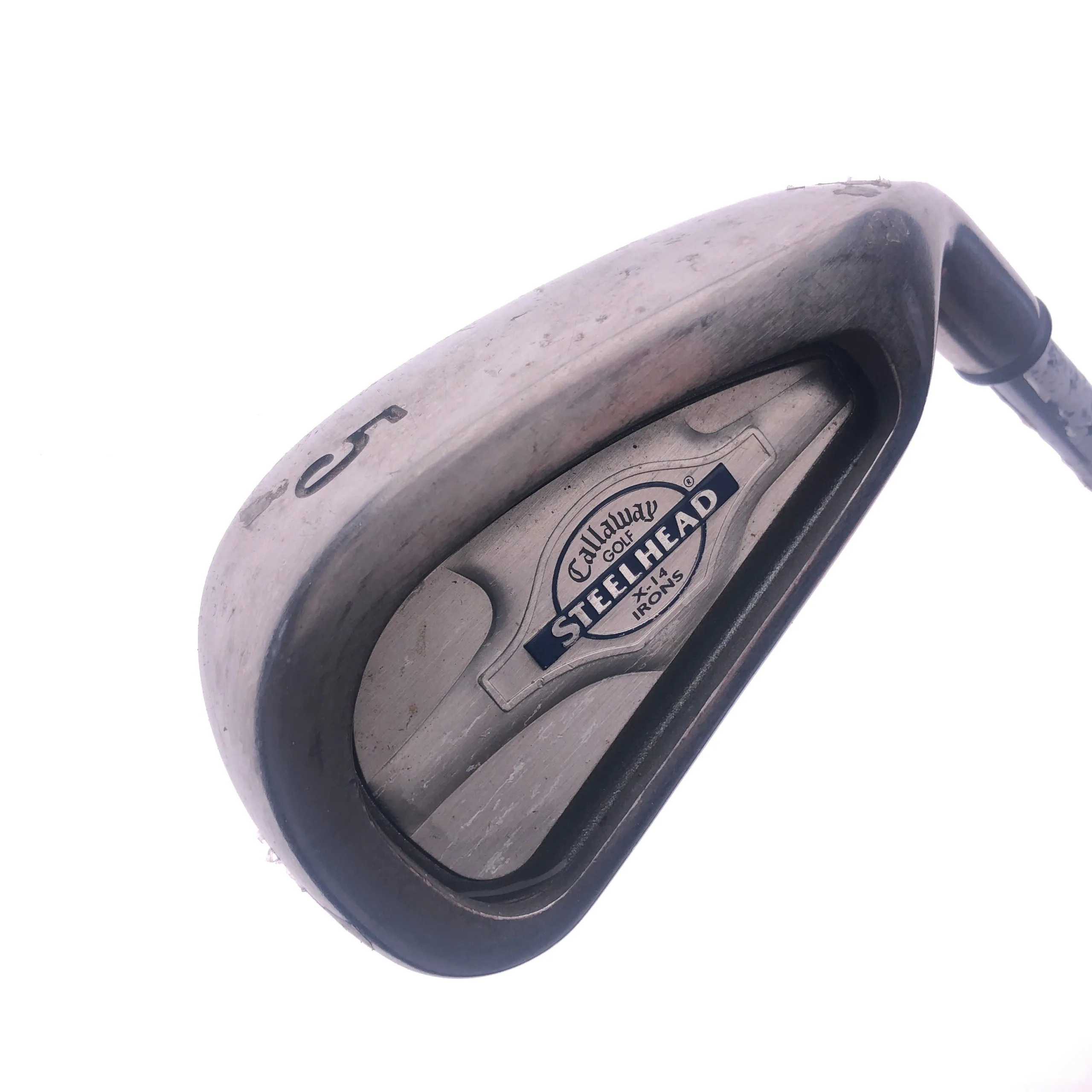 Used Callaway X-14 5 Iron / 26 Degrees / Steelhead X-14 Regular Flex 4 Used Callaway X-14 5 Iron / 26 Degrees / Steelhead X-14 Regular Flex - Image 2