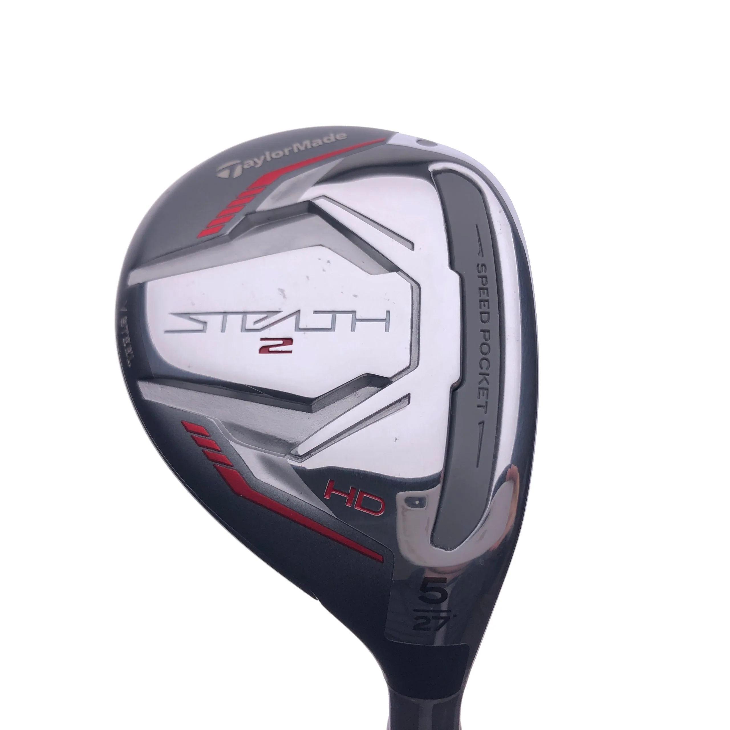 Used TaylorMade Stealth 2 HD Women's 5 Hybrid / 27 Degrees / Aldila Ladies Flex 3 Used TaylorMade Stealth 2 HD Women's 5 Hybrid / 27 Degrees / Aldila Ladies Flex