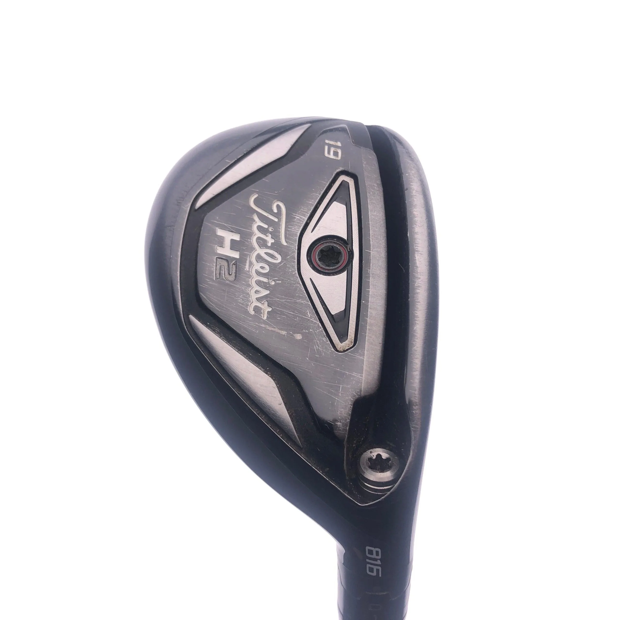 Used Titleist 816 H2 3 Hybrid / 19 Degrees / Pured Fujikura Pro 2.0 Stiff Flex 3 Used Titleist 816 H2 3 Hybrid / 19 Degrees / Pured Fujikura Pro 2.0 Stiff Flex