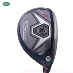 Used Titleist 915 H 2 Hybrid / 18 Degrees / OBAN KIYOSHI Purple O5 100GMS X-Flex