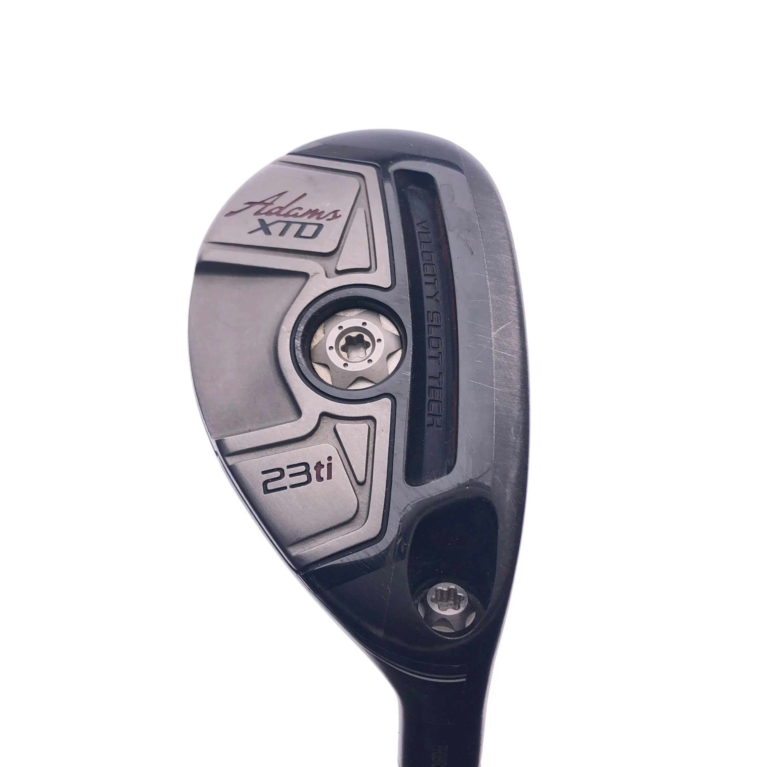 Adams® Used Adams XTD Ti 4 Hybrid / 23 Degrees / Matrix Altus HQ3 Regular Flex 3 Adams® Used Adams XTD Ti 4 Hybrid / 23 Degrees / Matrix Altus HQ3 Regular Flex