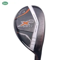 Used Callaway X2 Hot 3 Hybrid / 19 Degrees / Callaway X2 Hot 60 Regular Flex