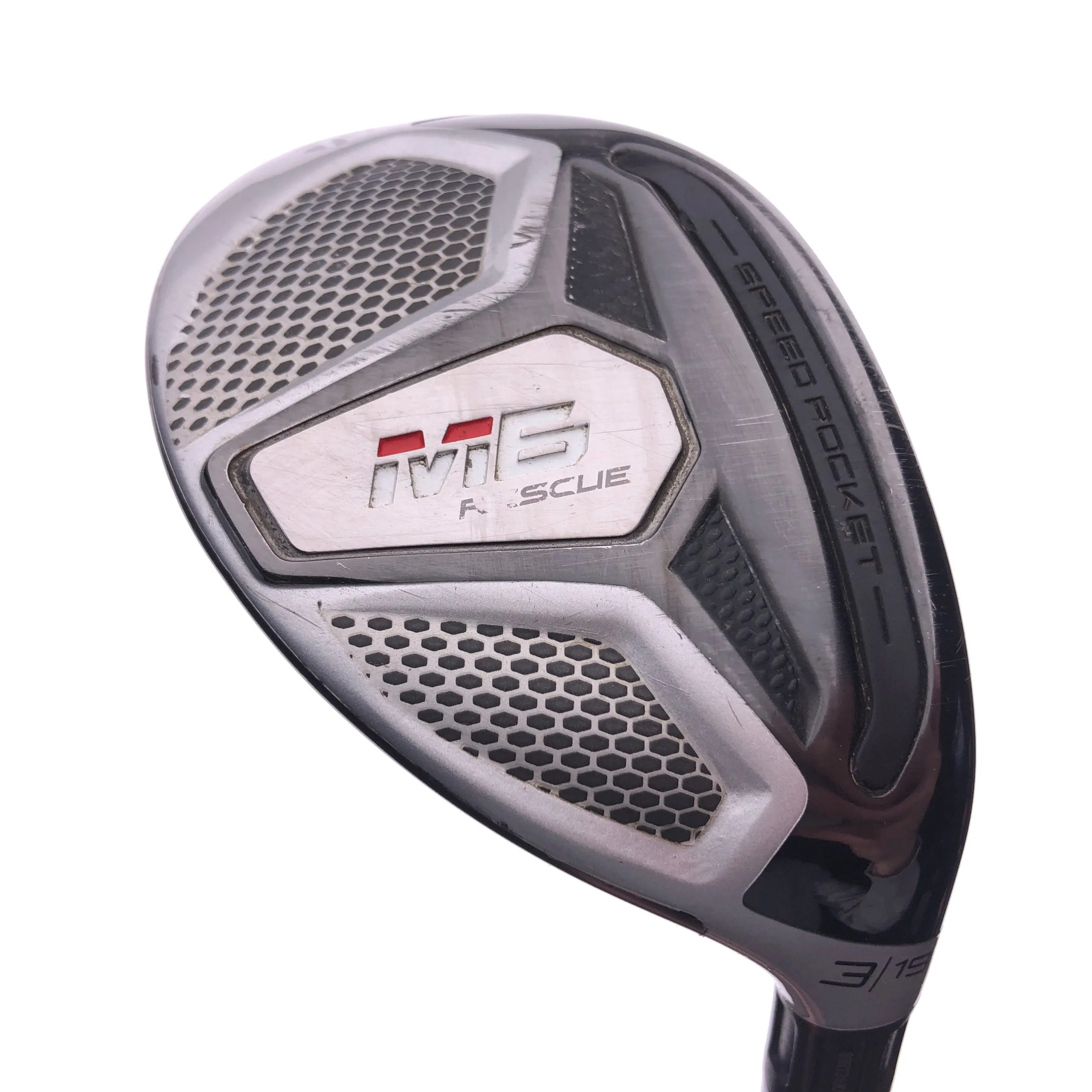 Used TaylorMade M6 3 Hybrid / 19 Degrees / Fujikura Atmos 6 Regular Flex 4 Used TaylorMade M6 3 Hybrid / 19 Degrees / Fujikura Atmos 6 Regular Flex - Image 2