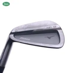 Used Mizuno MP-18 SC 6 Iron / 30 Degrees / KBS Tour Stiff Flex / Left-Handed