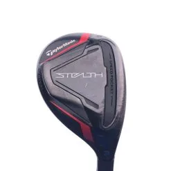 Used TaylorMade Stealth Rescue 3 Hybrid / 19 Degrees / Ventus Red 7 Stiff Flex