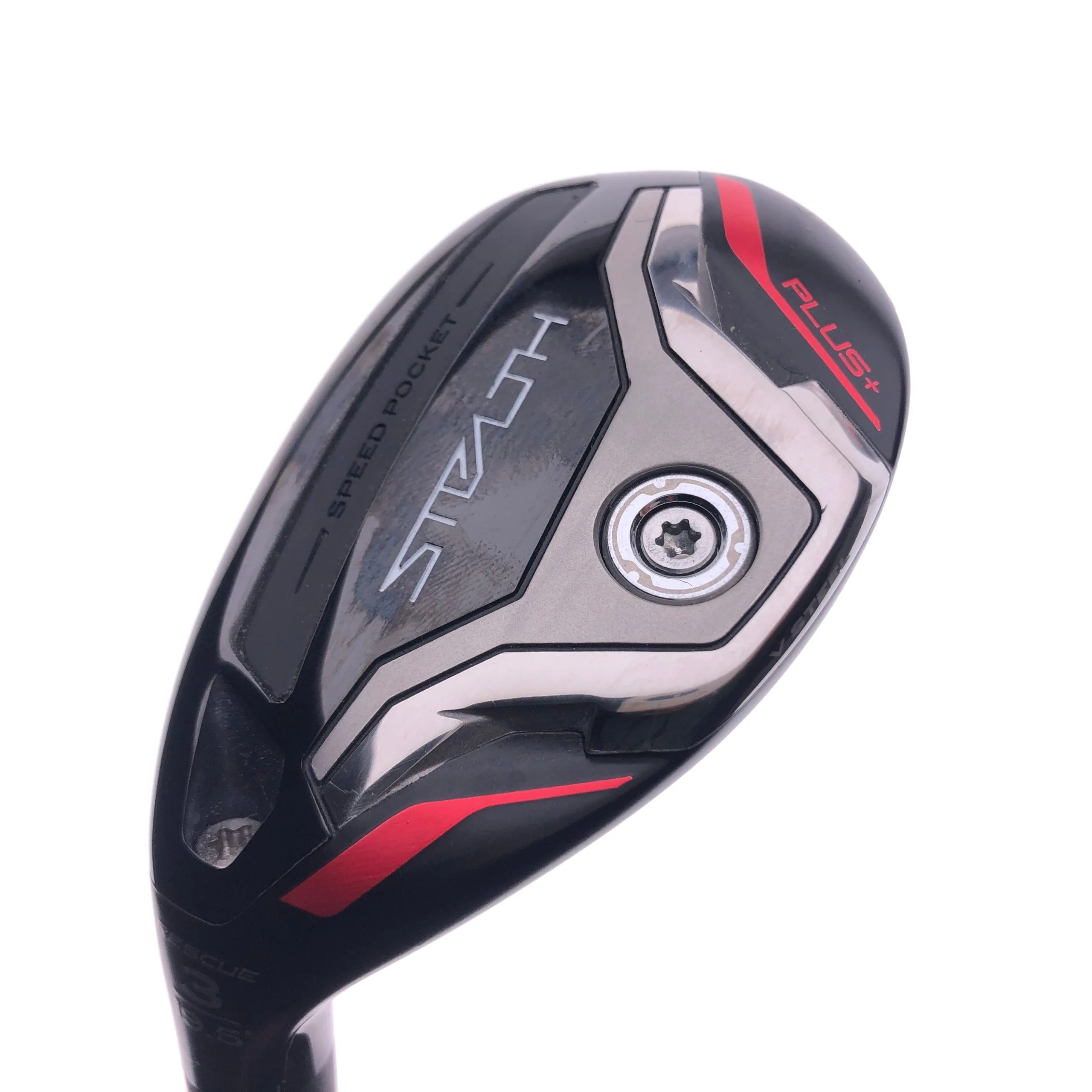 Used TaylorMade Stealth Plus Rescue 3 Hybrid / 19.5 Degrees / Stiff / Left-Hand 4 Used TaylorMade Stealth Plus Rescue 3 Hybrid / 19.5 Degrees / Stiff / Left-Hand - Image 2