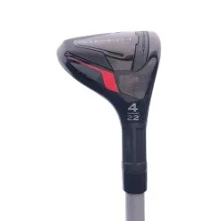 Used TaylorMade Stealth 4 Hybrid / 22 Degrees / Aldila Ascent 45 Ladies Flex -Hybrids Sales Shop b3f6f8151247c5b840584dda46b79be0 scaled
