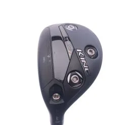 Used Cobra KING TEC 4 Hybrid / 21 Degrees / Rogue 95 TS Stiff Flex / Left-Handed