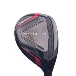 Used TaylorMade Stealth Rescue 4 Hybrid / 22 Degrees / Stiff Flex