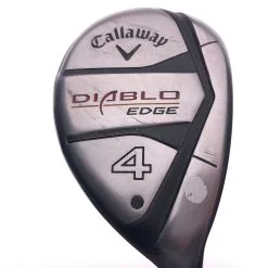 Used Callaway Diablo Edge Tour 4 Hybrid / 24 Degrees / Callaway Regular Flex