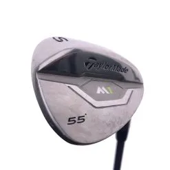 Used TaylorMade M1 2017 SW Iron / 55 Degrees / TaylorMade Stiff Flex -Hybrids Sales Shop ea90a0d58d99a72a3ef4e60a377317f9 scaled