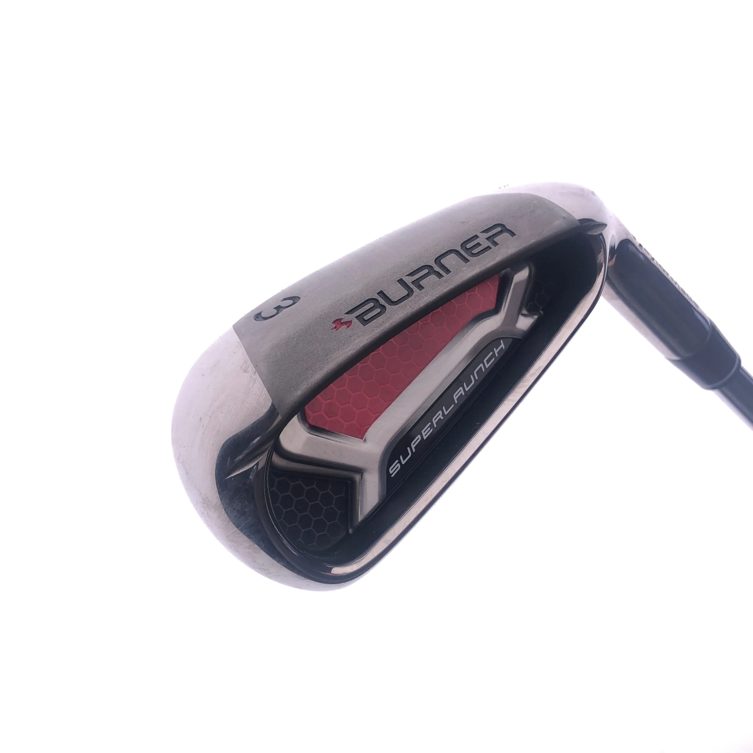 Used TaylorMade Burner Superlaunch 3 Iron / 20.0 Degrees / Rifle 6.0 Stiff Flex 4 Used TaylorMade Burner Superlaunch 3 Iron / 20.0 Degrees / Rifle 6.0 Stiff Flex - Image 2