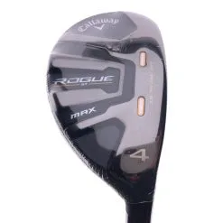 NEW Callaway Rogue ST MAX 4 Hybrid / 21 Degrees / Soft Regular Flex