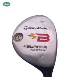 Used TaylorMade Burner Rescue 2008 3 Hybrid / 19 Degrees / REAX 60 Regular Flex